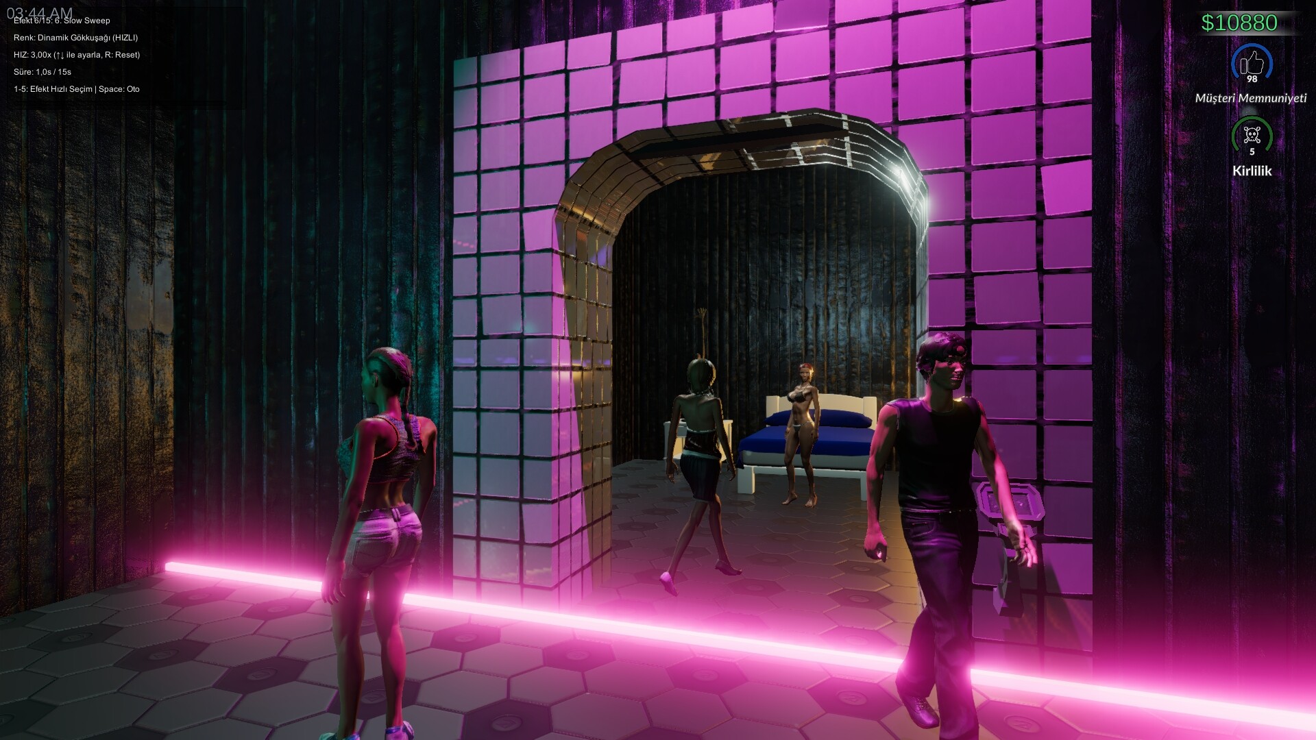 Neon Vice Club Simulator screenshot 3