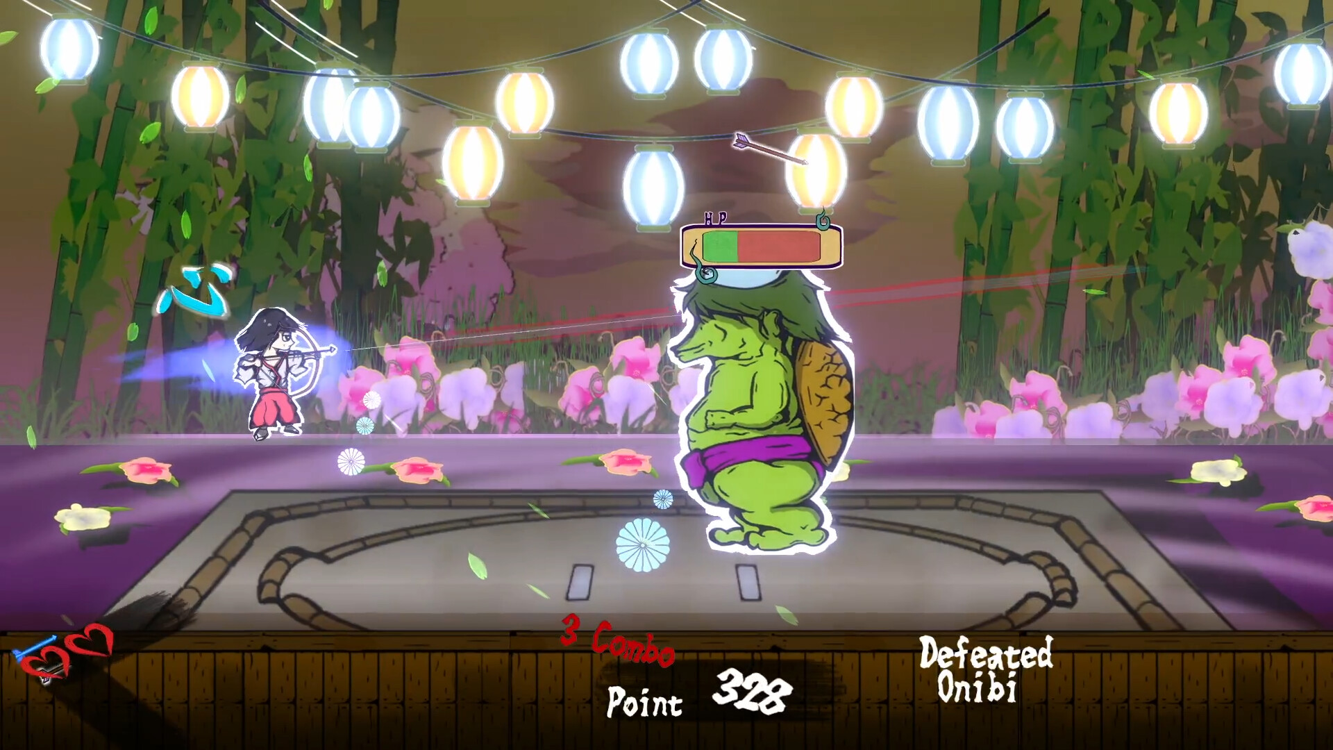Hamayumishi ～Night Parade of a Hundred Yokai～ screenshot 1