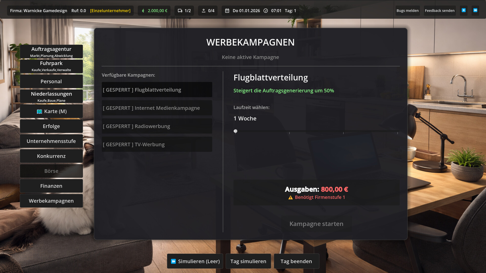 European Logistics Tycoon screenshot 1