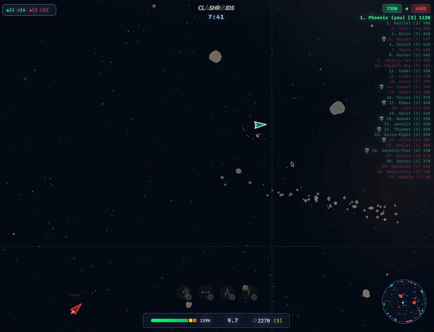 CLASHROIDS screenshot 2