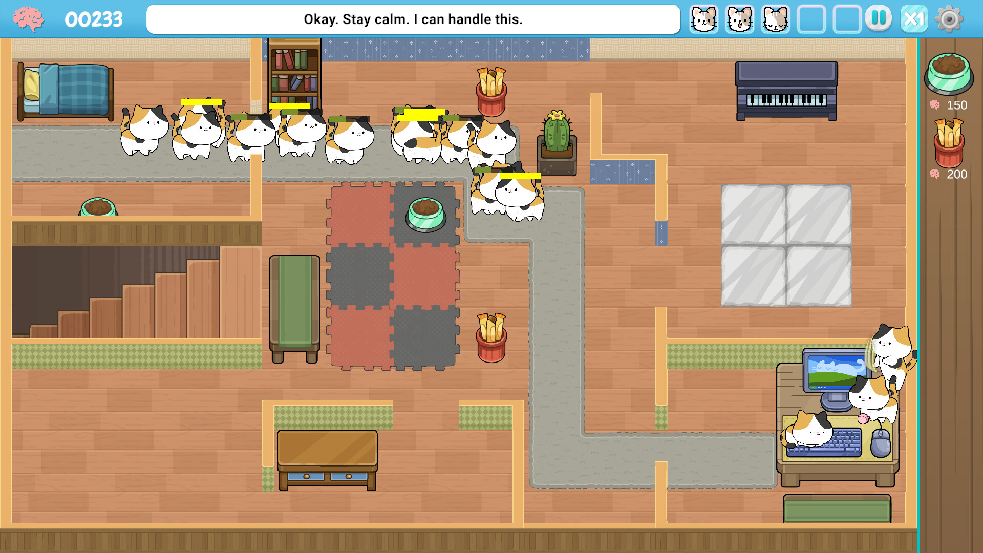 Defend Against Cats screenshot 2