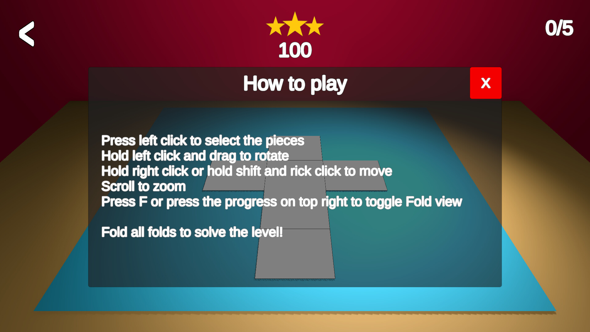 Fold To Shapes screenshot 2