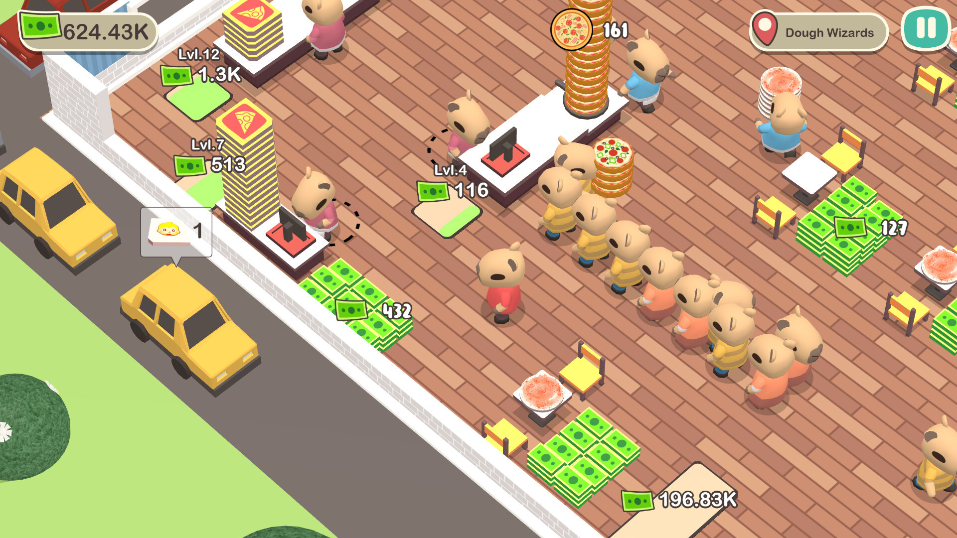 Capybara Pizza Cafe screenshot 1