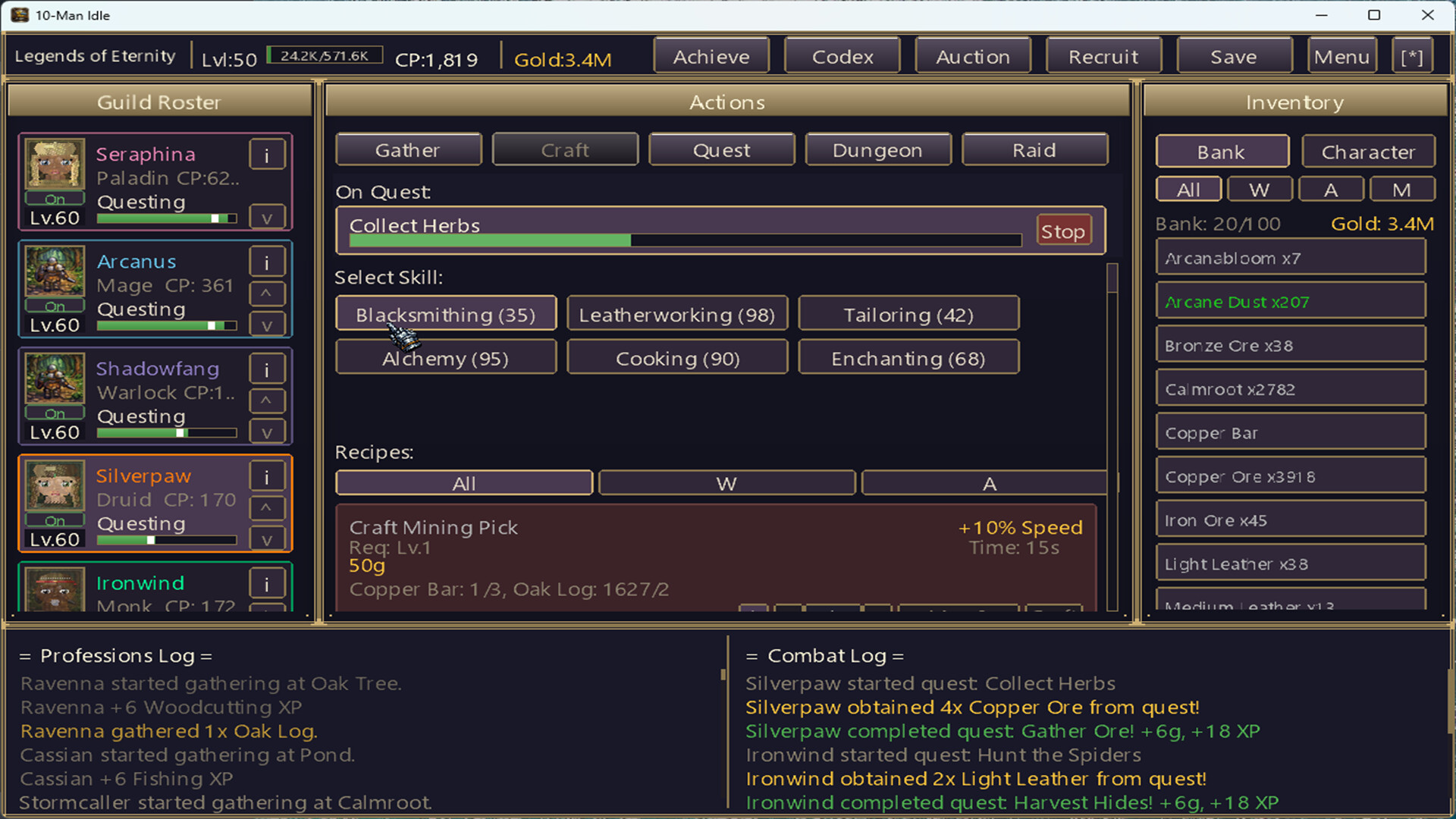 10-Man Idle screenshot 4
