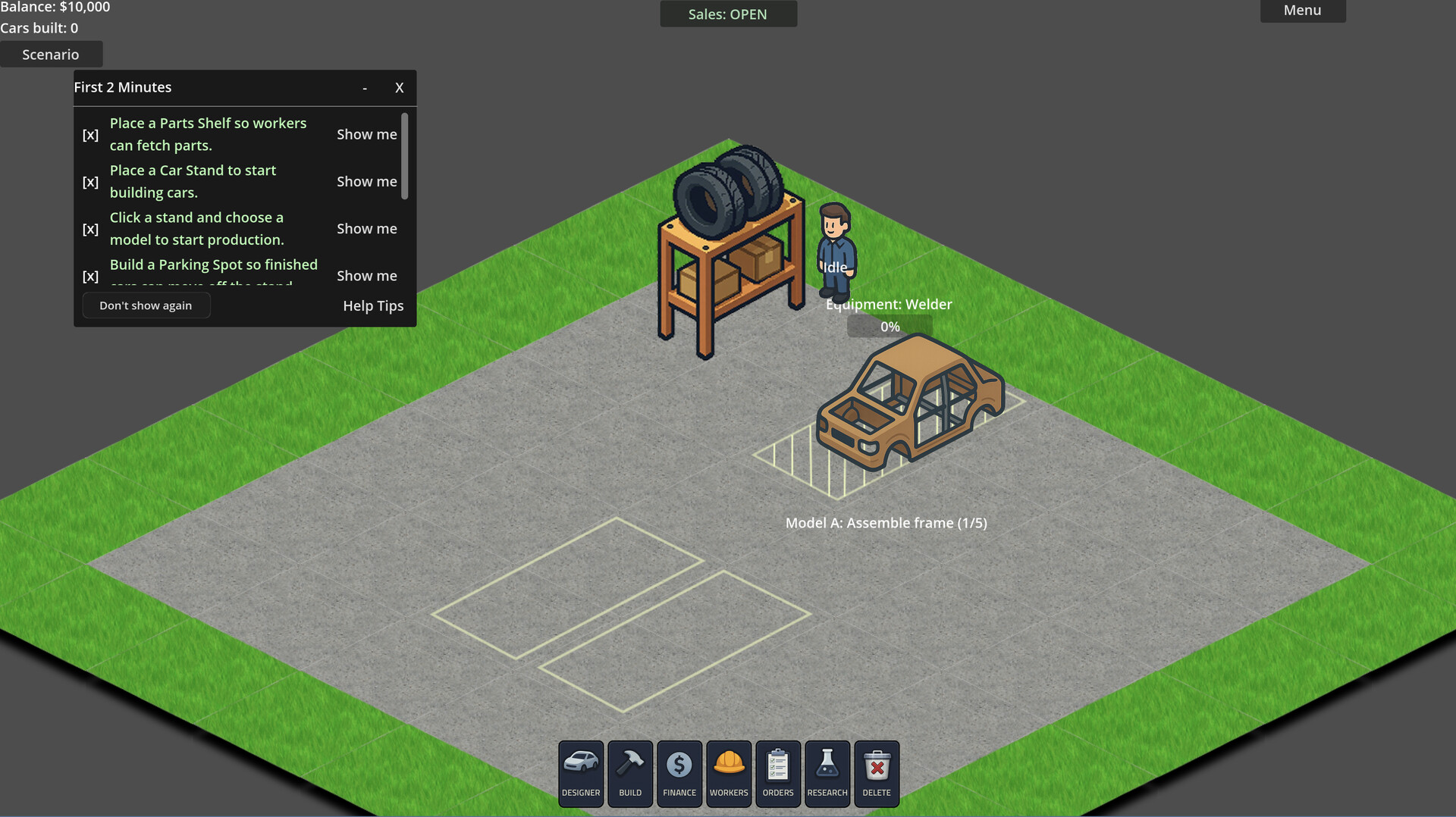 Car Factory Tycoon screenshot 1
