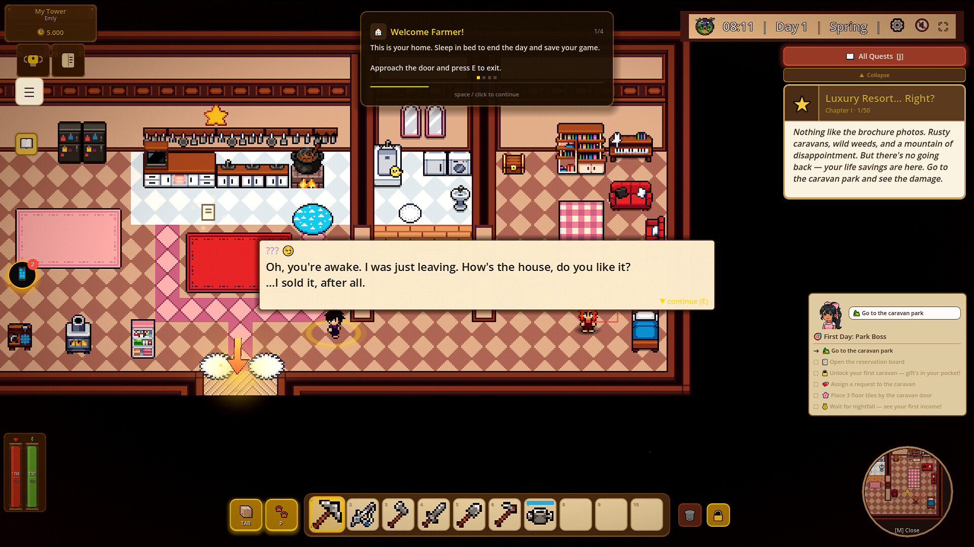 Caravan Village: Farming Life screenshot 1