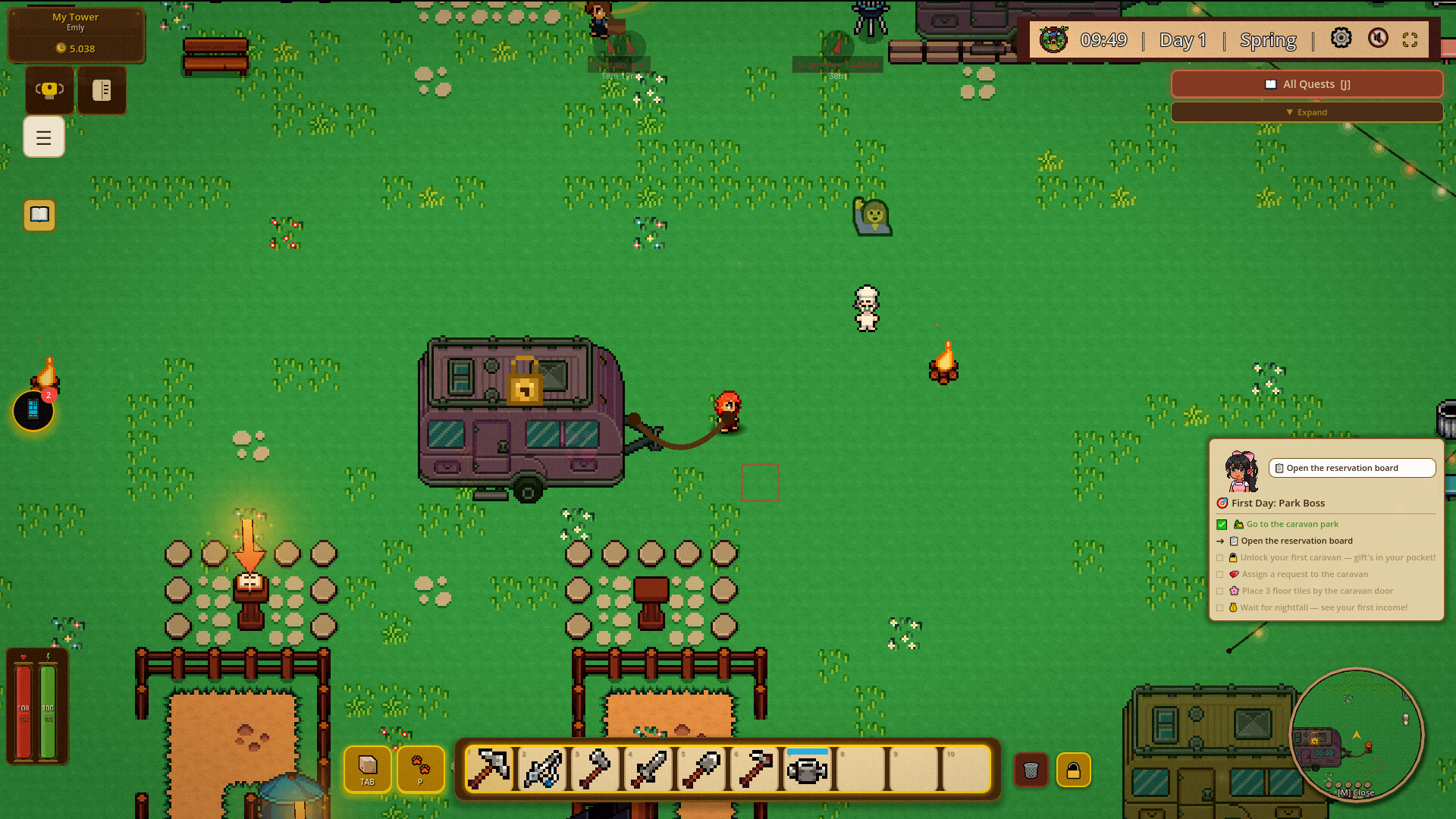 Caravan Village: Farming Life screenshot 9