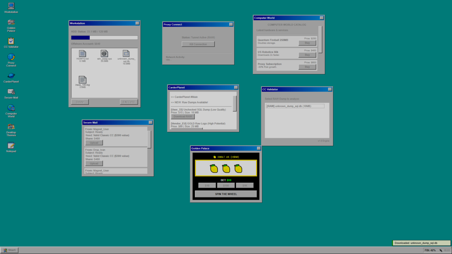 SCAMMER '99 screenshot 4