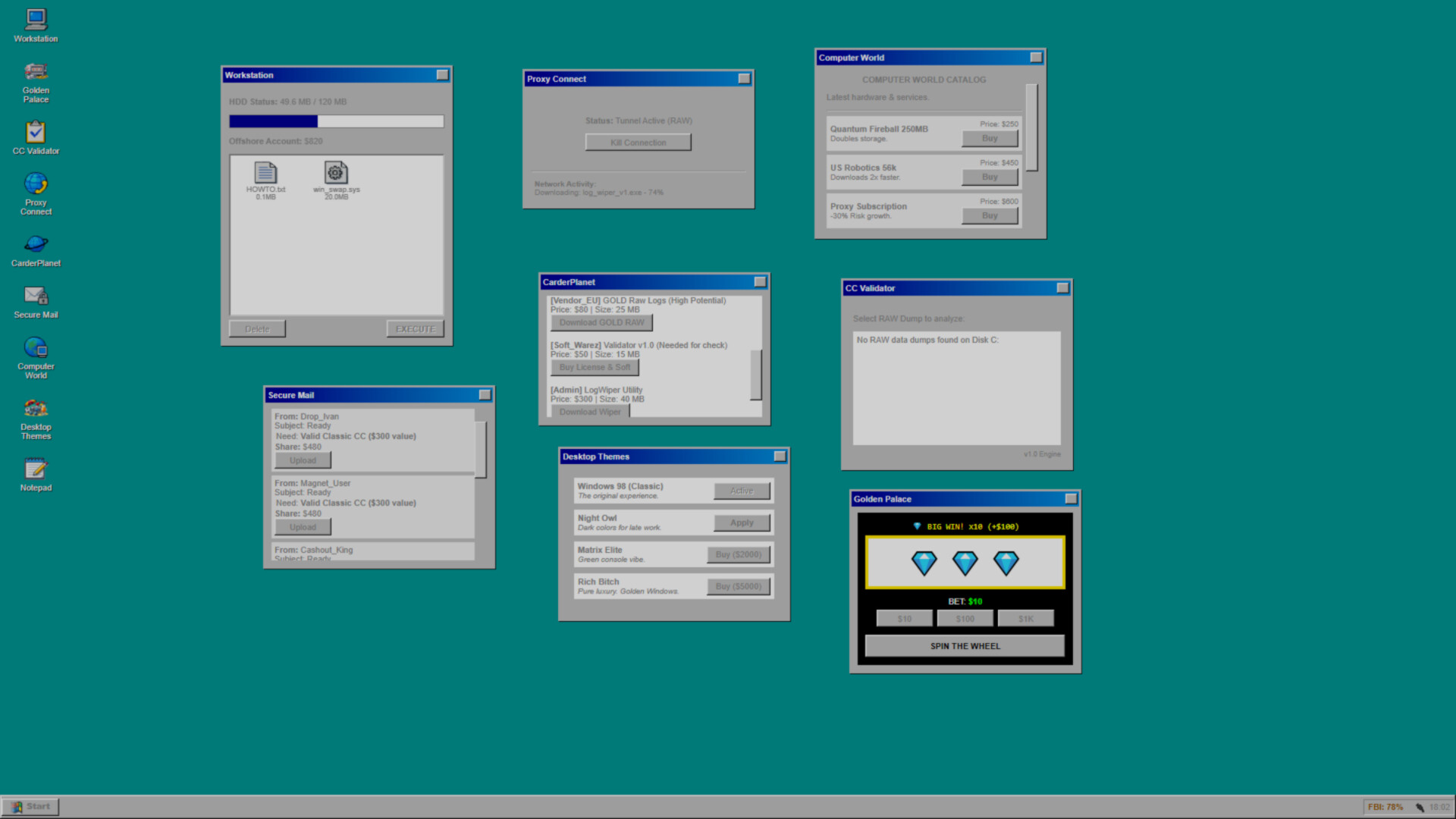 SCAMMER '99 screenshot 6
