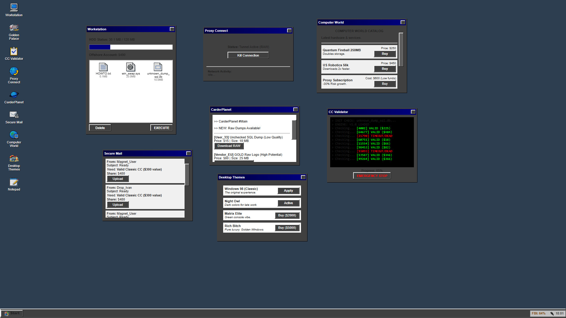 SCAMMER '99 screenshot 2