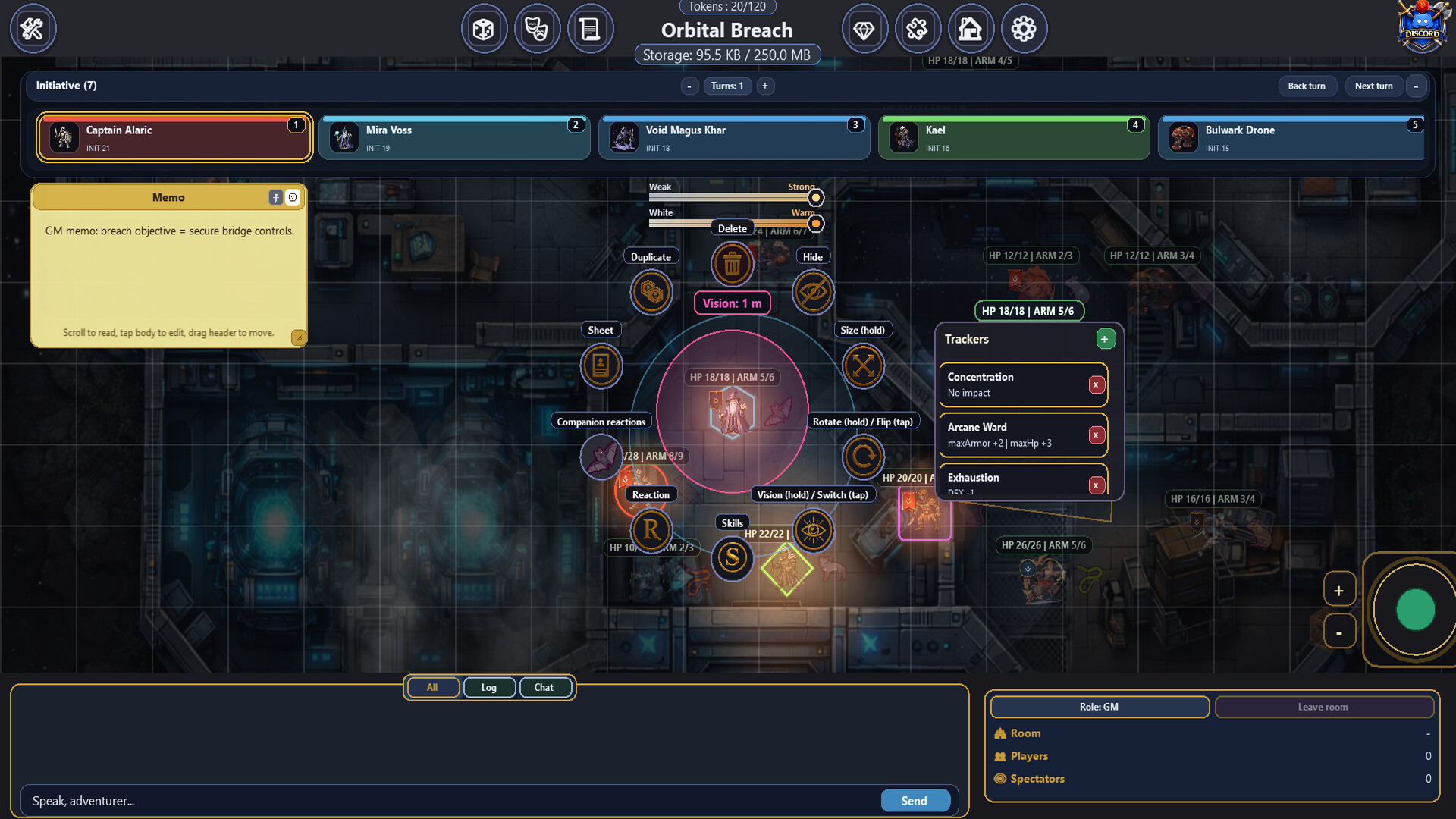 RP2D Virtual Tabletop screenshot 2