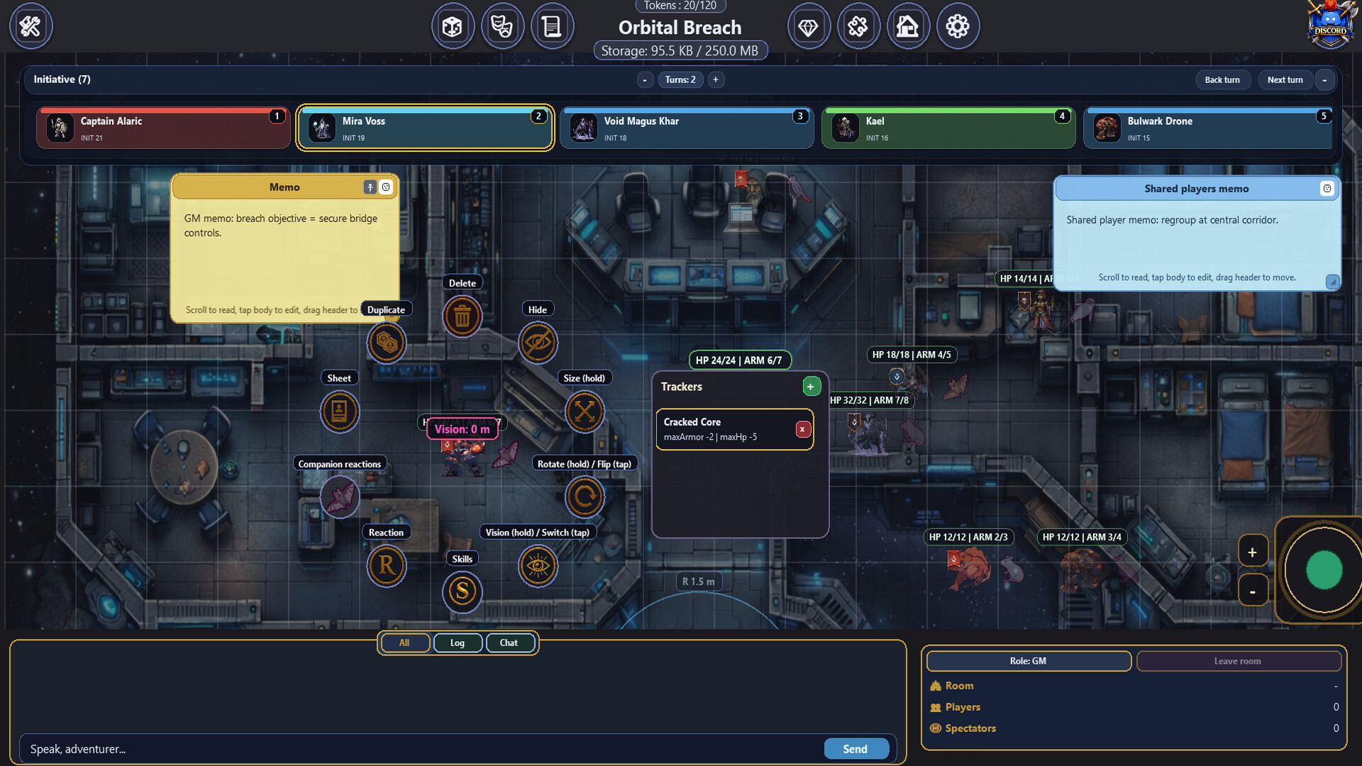 RP2D Virtual Tabletop screenshot 3