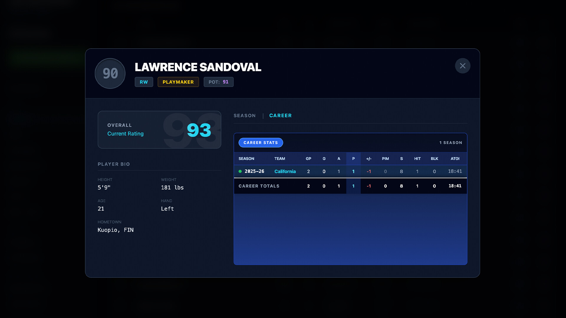Coastal Summit Sports: College Hockey 26 screenshot 6