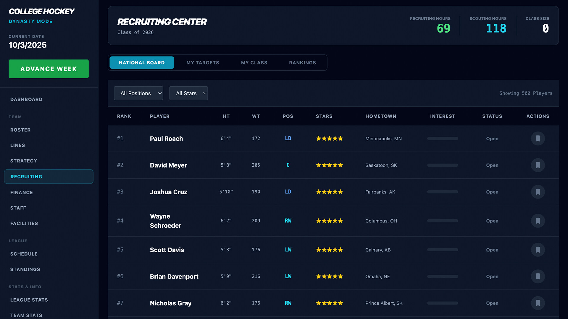 Coastal Summit Sports: College Hockey 26 screenshot 5