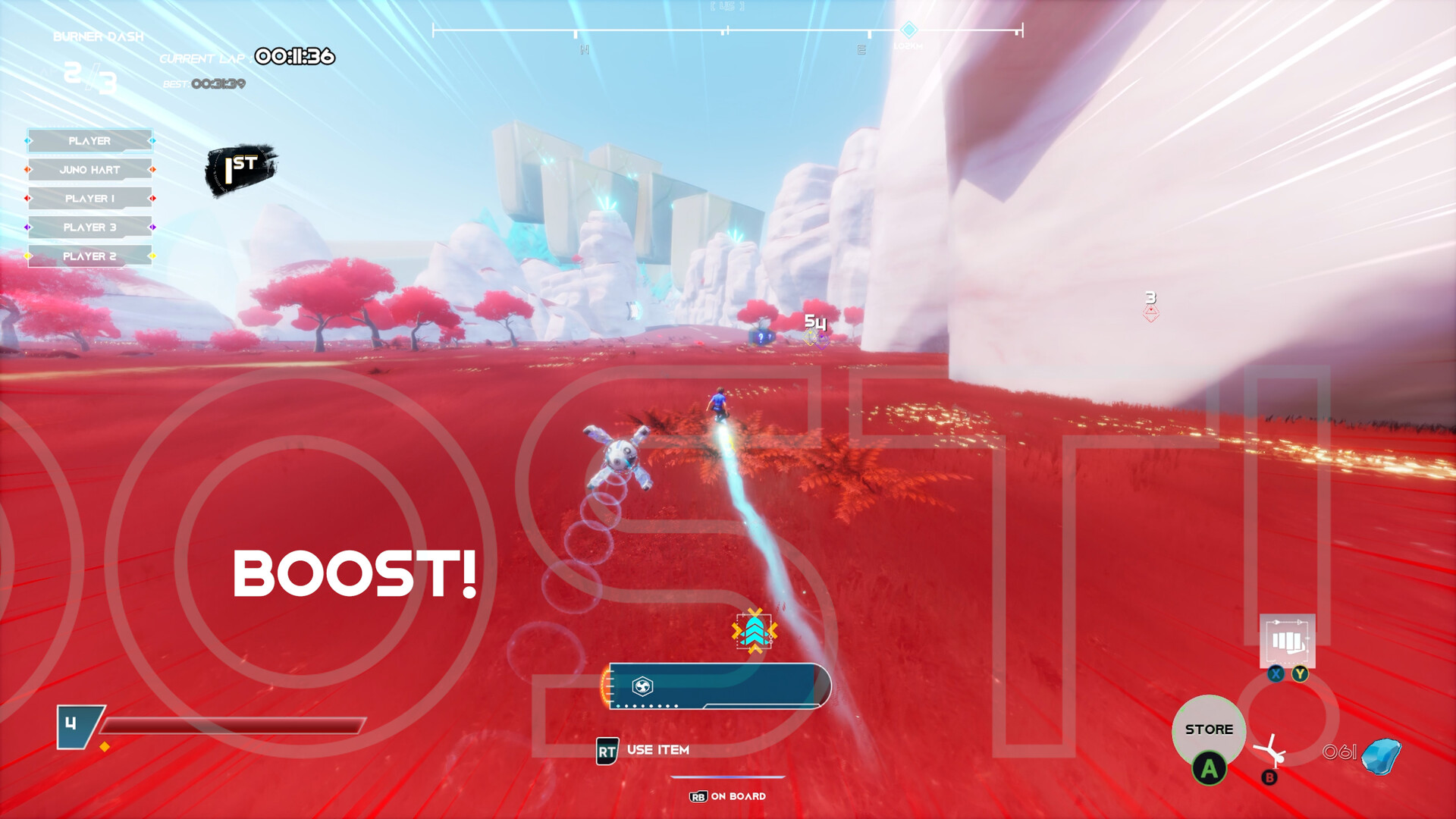 Indie Hoverboard Racing screenshot 1