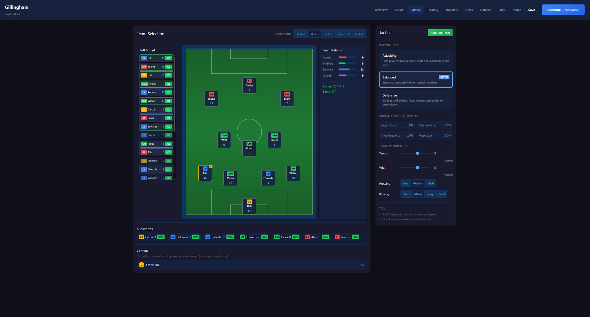 Matchday Manager screenshot 5