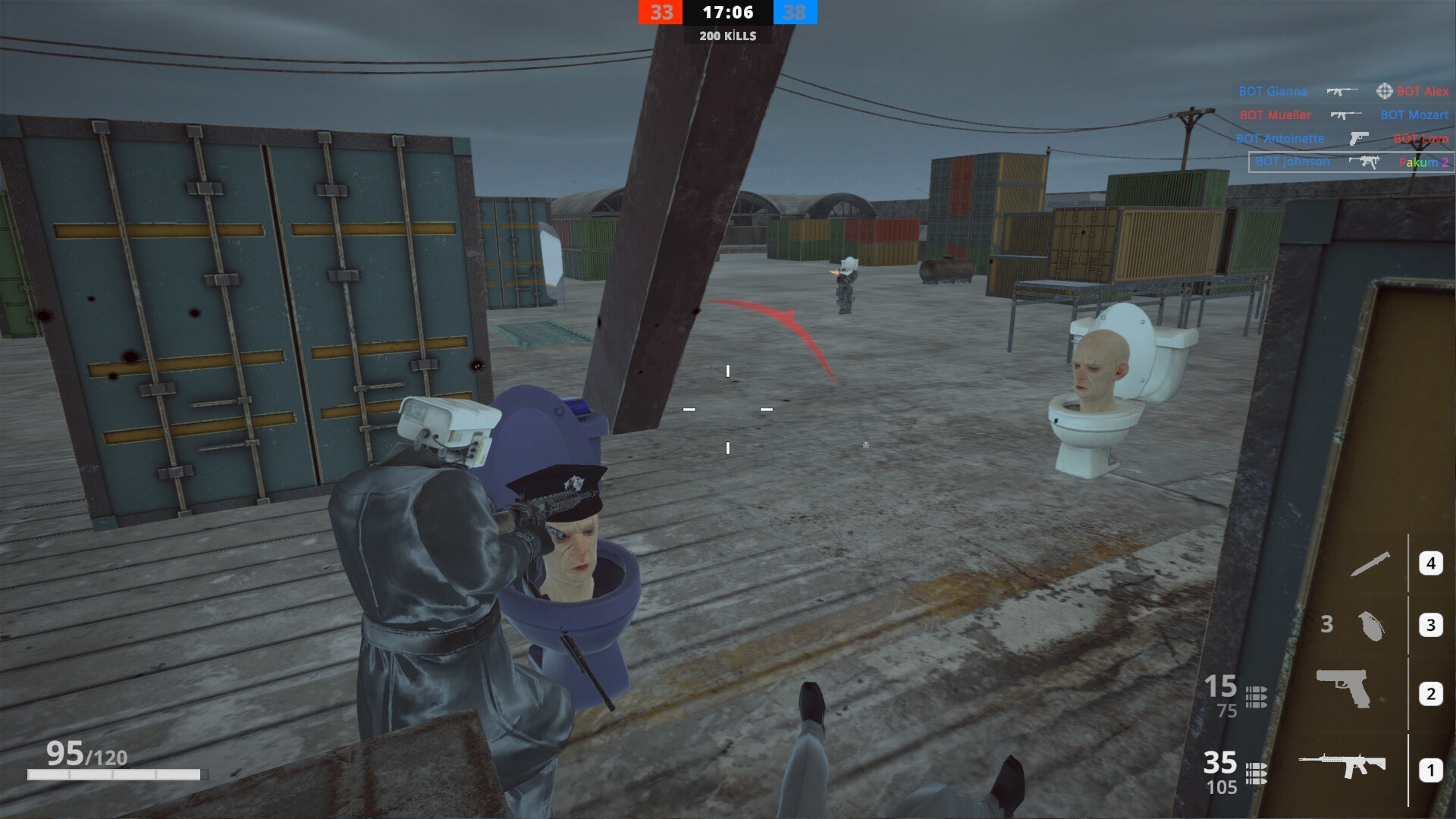 Skibidi Wars screenshot 4