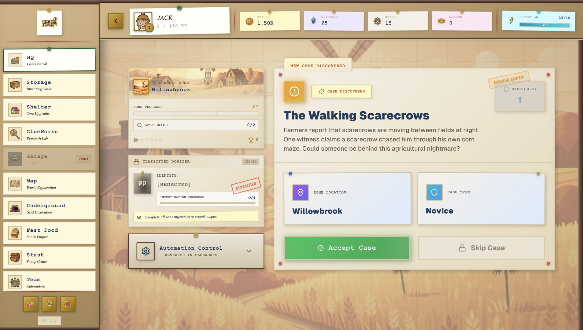 Mystery Company screenshot 2