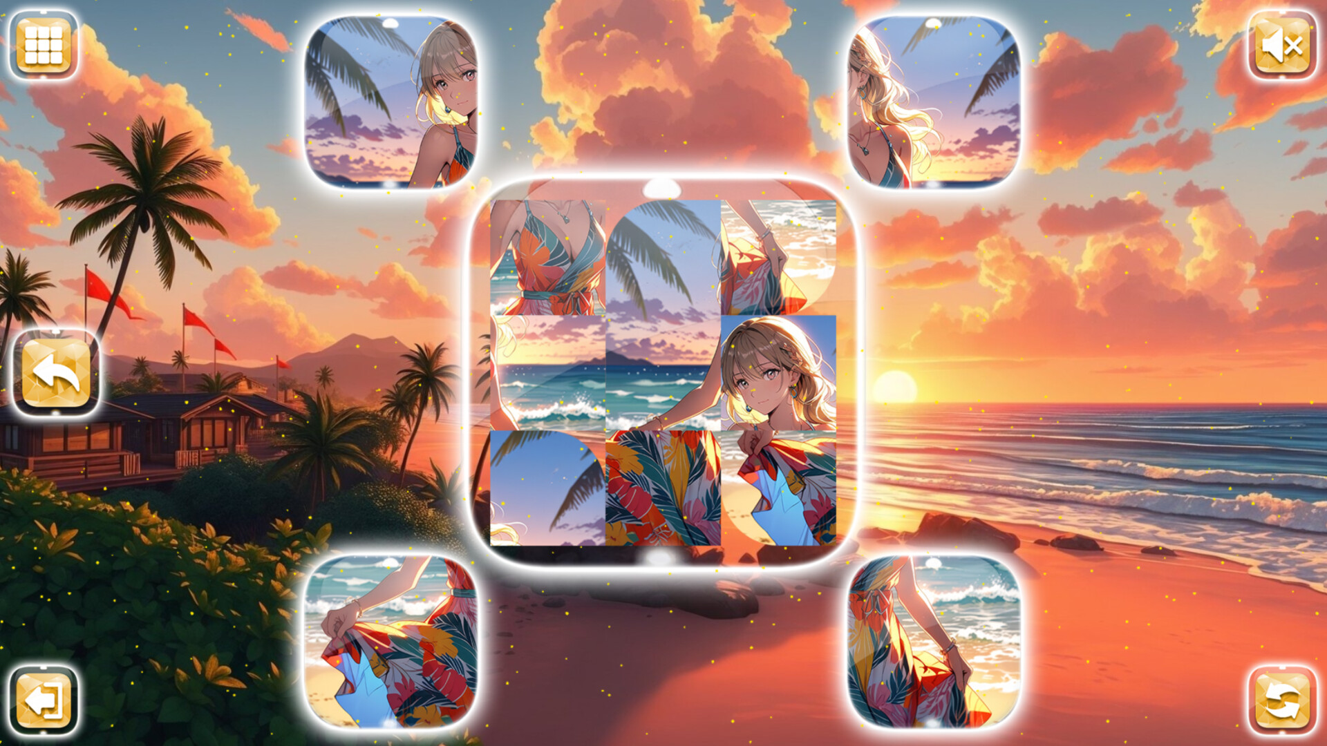 Lovely Anime Puzzle: Summer screenshot 2