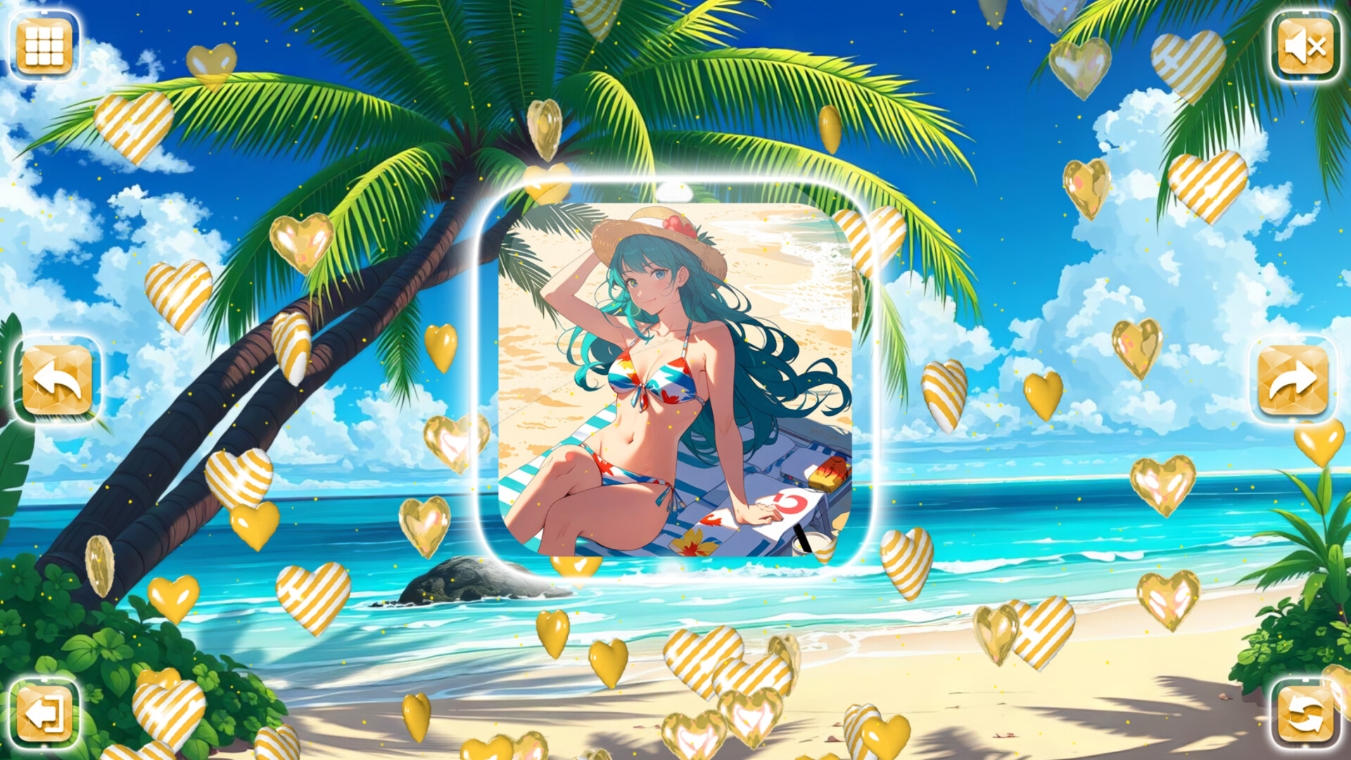 Lovely Anime Puzzle: Summer screenshot 7