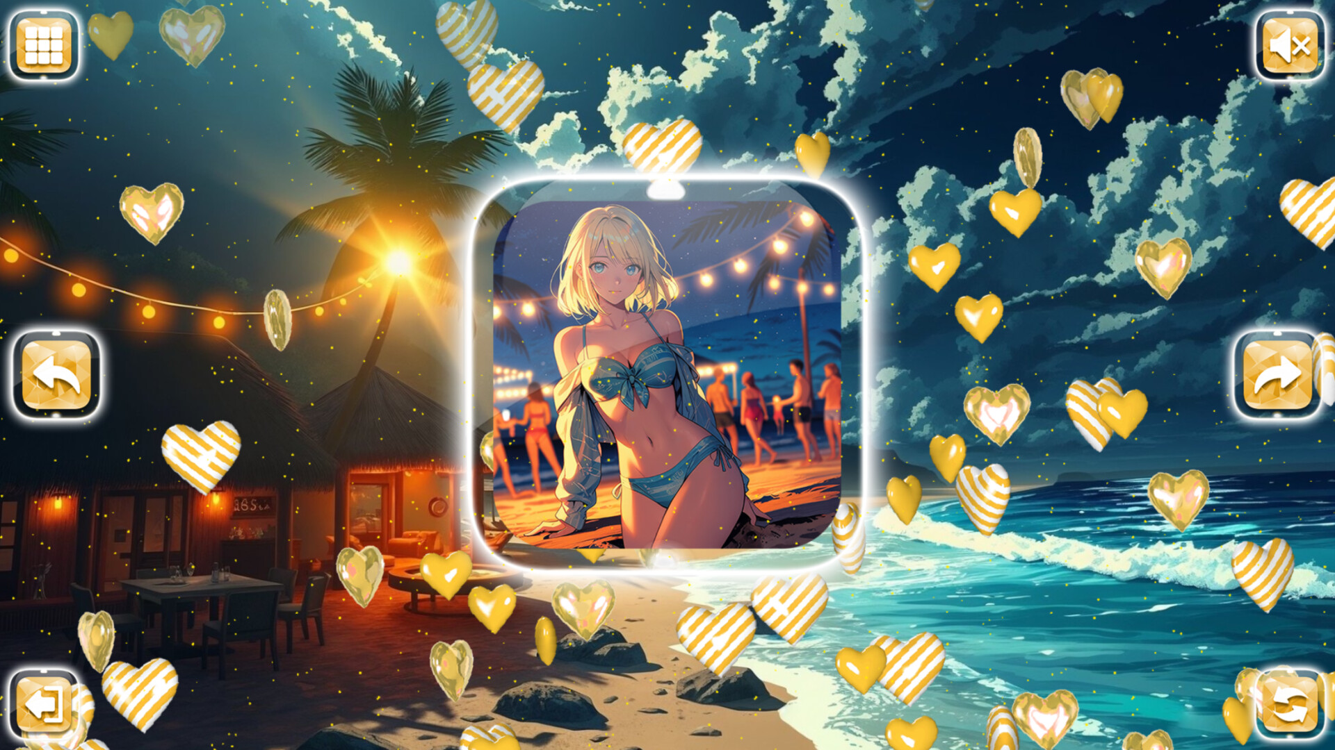 Lovely Anime Puzzle: Summer screenshot 5