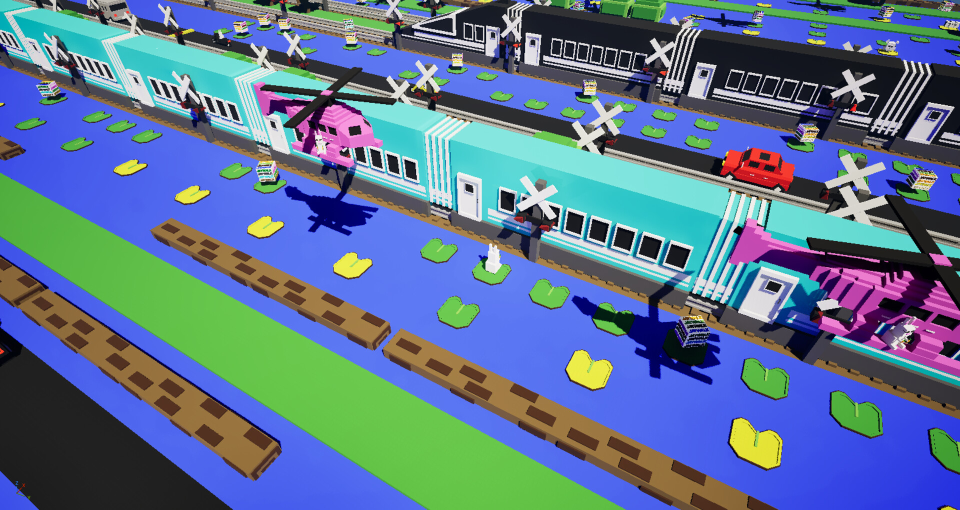 JAYWALK: An Endless Arcade Hopper Game screenshot 1