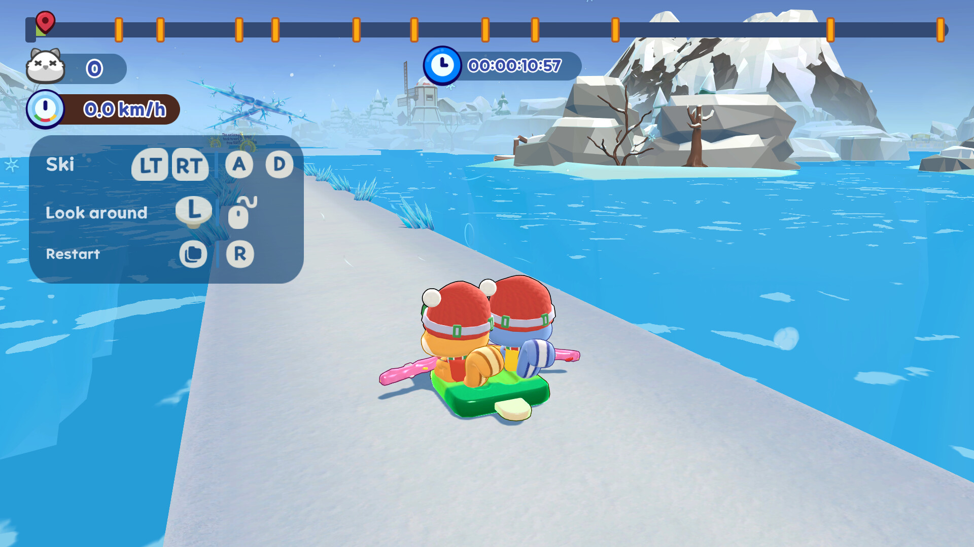 SKID: Tori's Frozen Racing screenshot 5