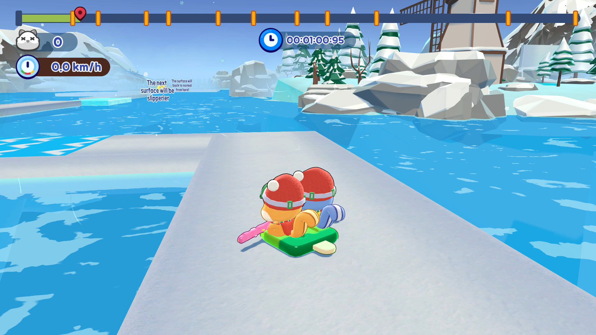 SKID: Tori's Frozen Racing screenshot 6