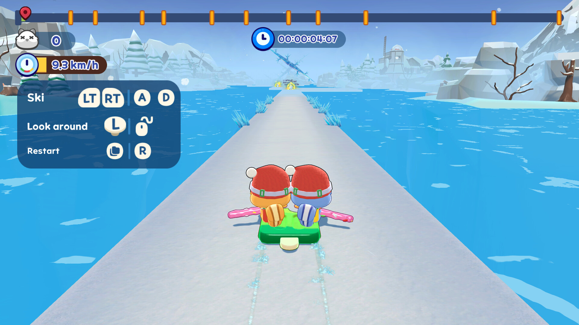 SKID: Tori's Frozen Racing screenshot 3