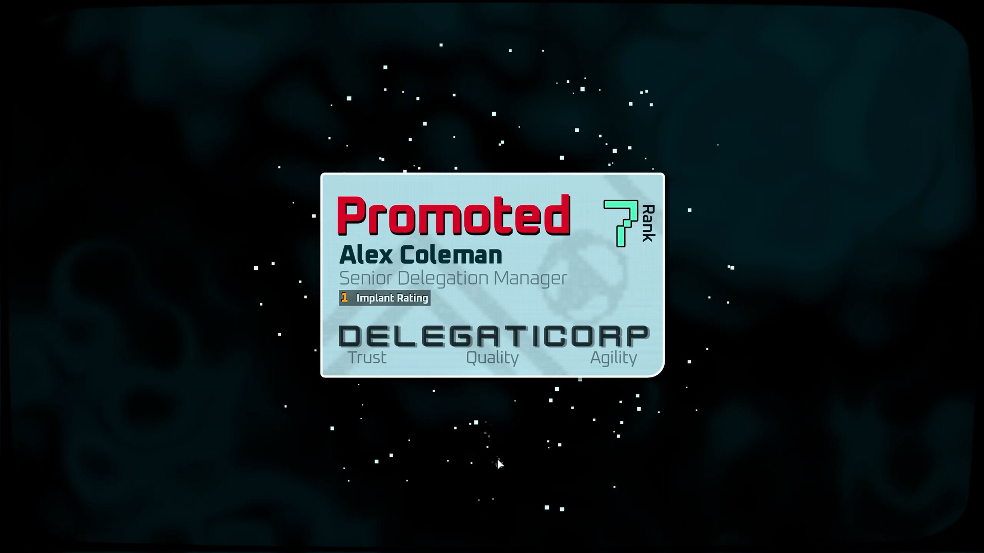 Delegatory screenshot 4