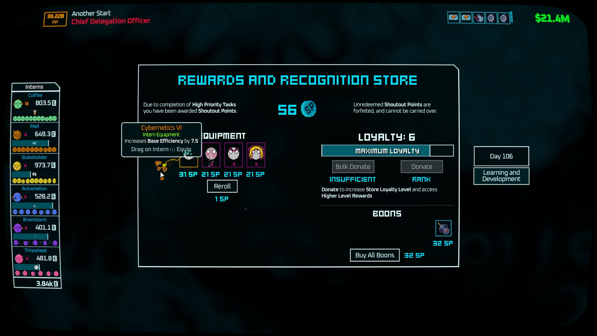 Delegatory screenshot 6