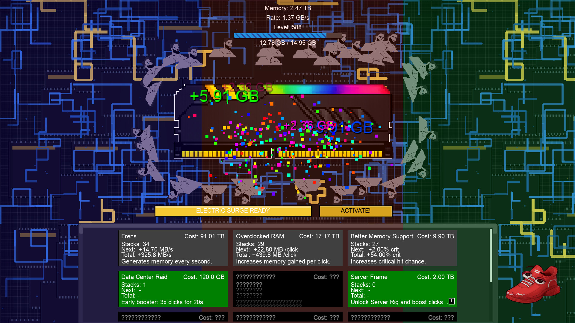 RAM Clicker screenshot 2