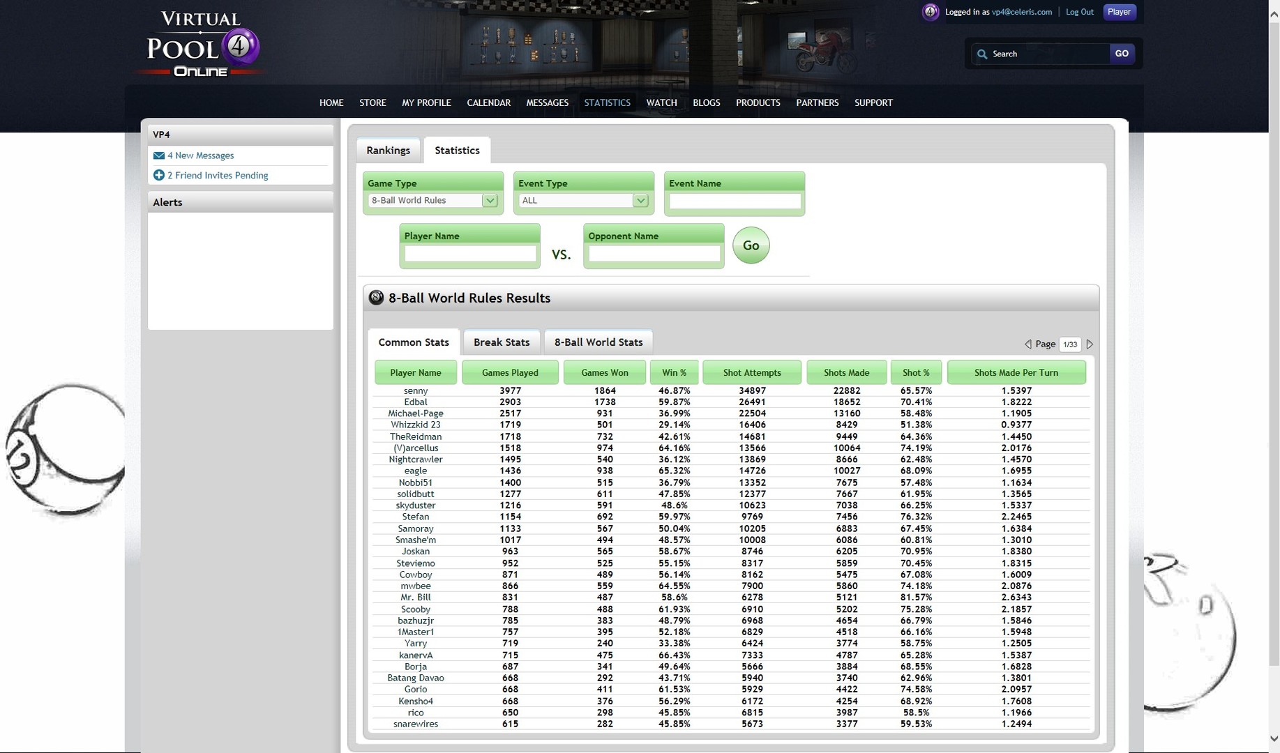 Virtual Pool 4 Multiplayer screenshot 4