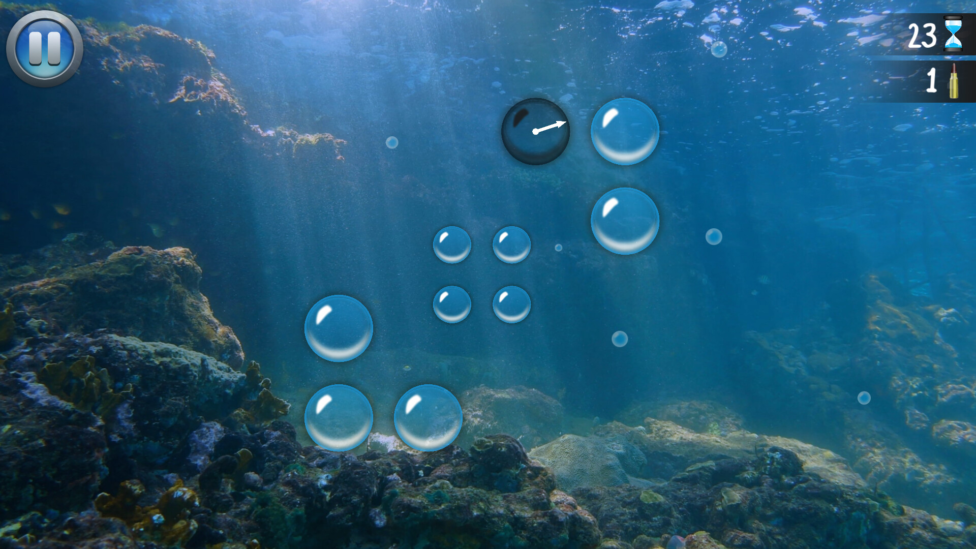 Deep Sea Bubble Shooter: Reflex Challenge screenshot 3