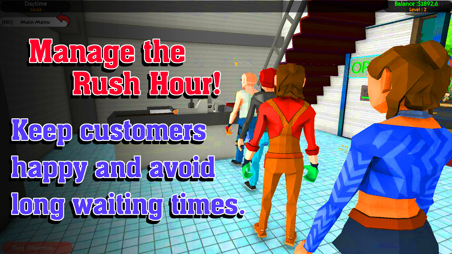 Market Simulation: Rush Hour screenshot 1