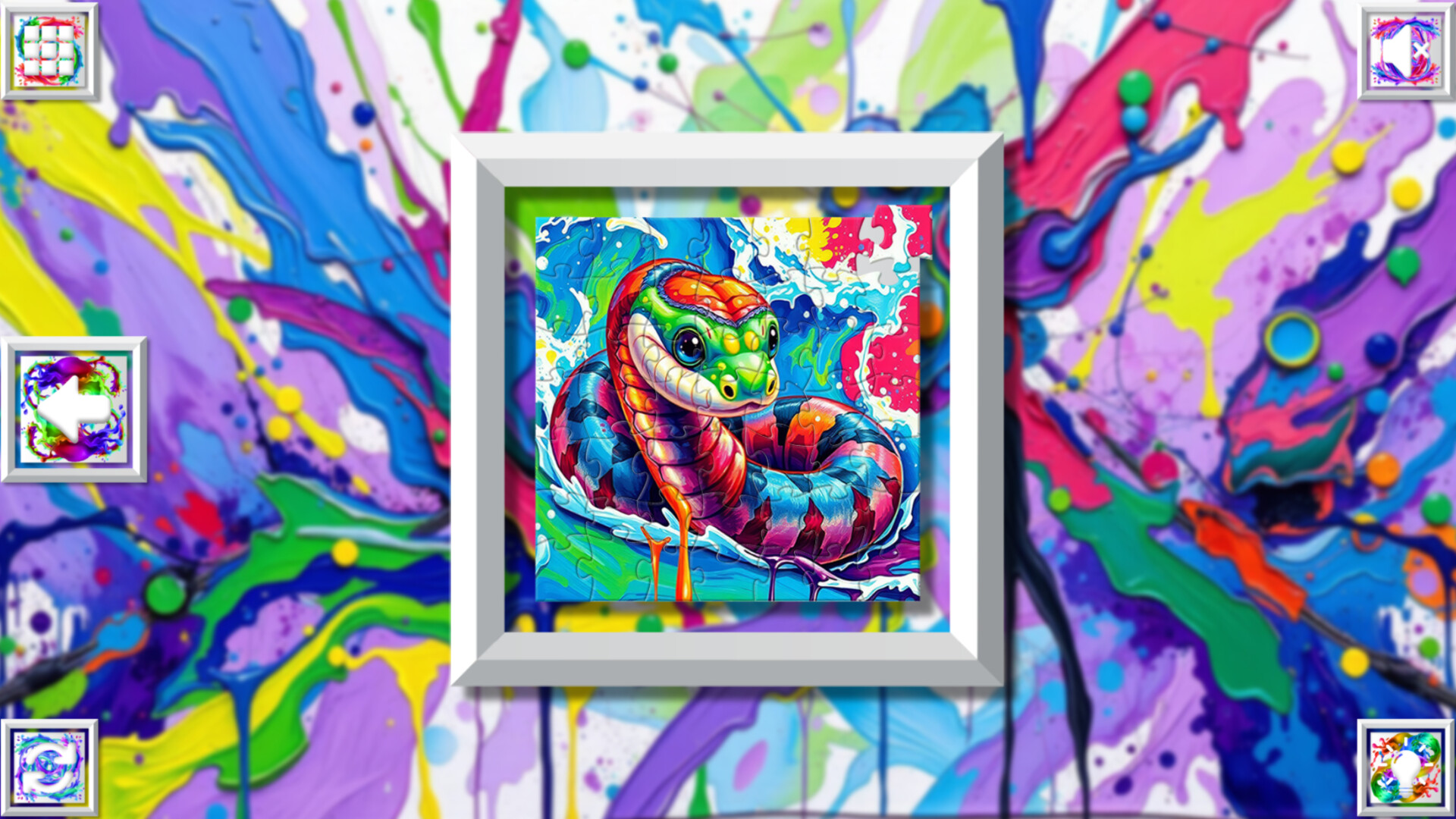 Color Splash: Reptiles screenshot 6