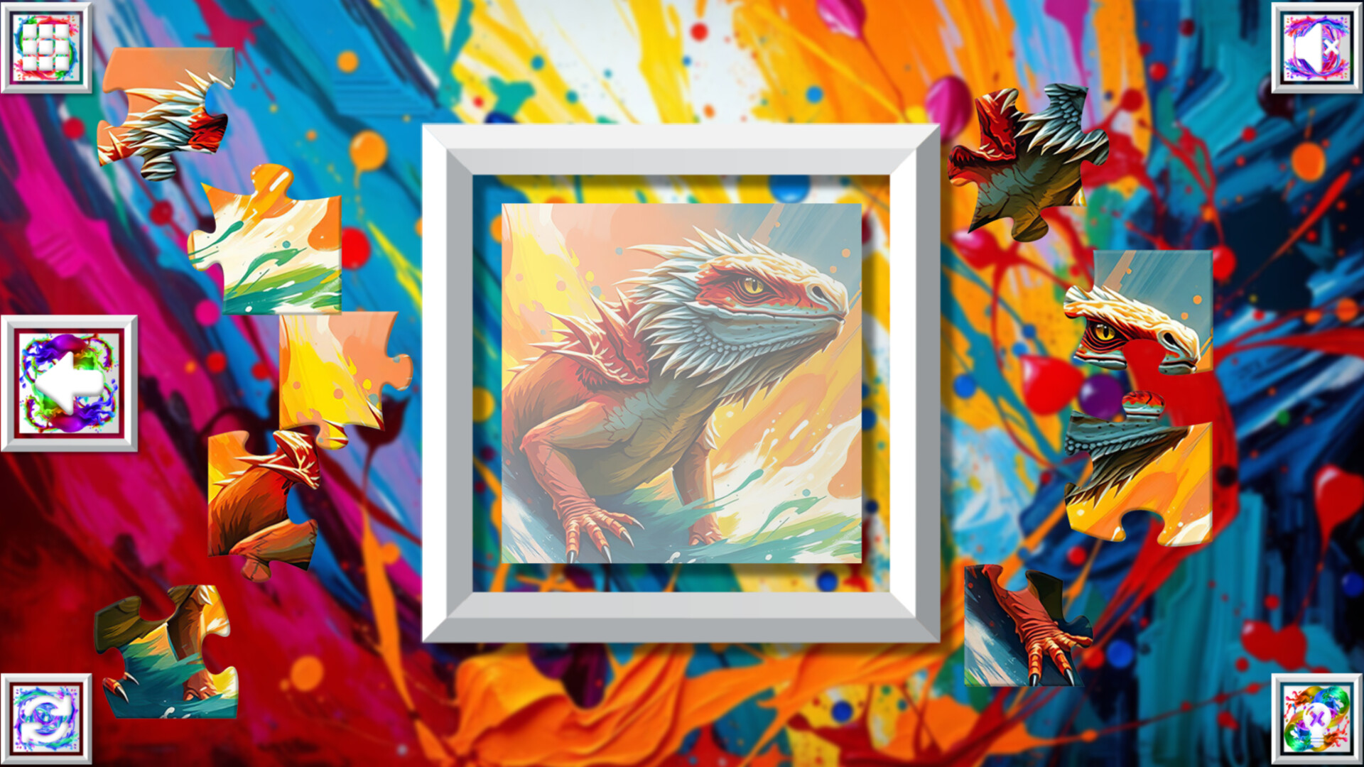 Color Splash: Reptiles screenshot 1
