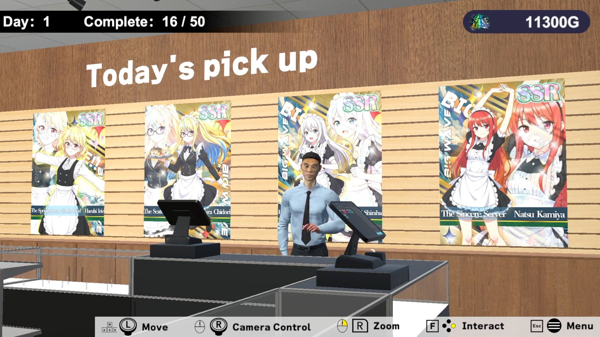 Maid Card Gacha: Collect, Display, Complete screenshot 1