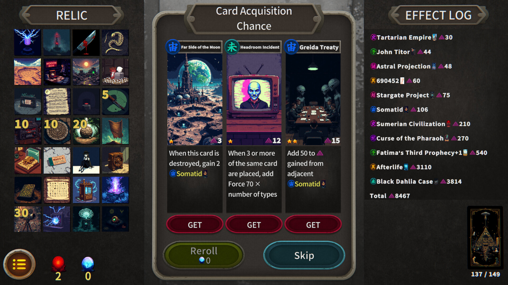 ARCANATI CARD screenshot 2