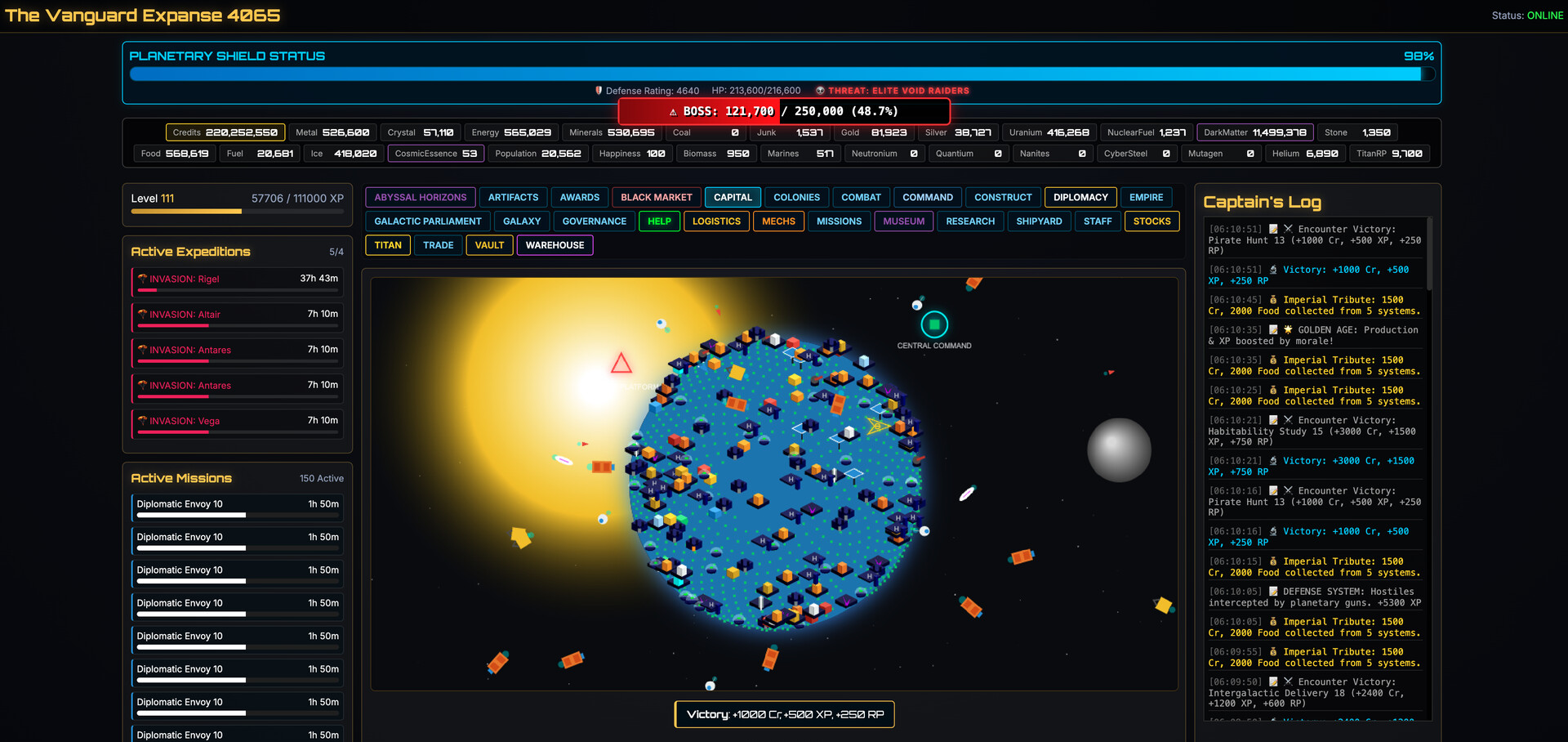 The Vanguard Expanse 4065 screenshot 1