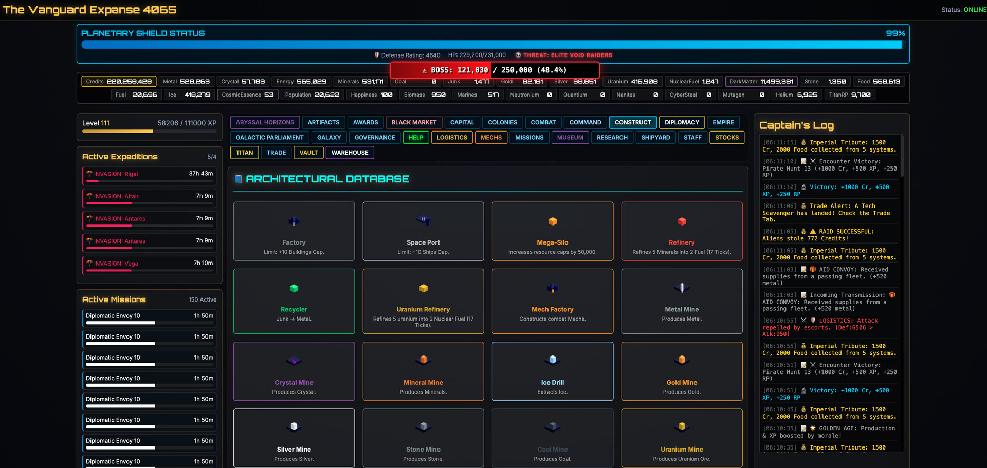 The Vanguard Expanse 4065 screenshot 2