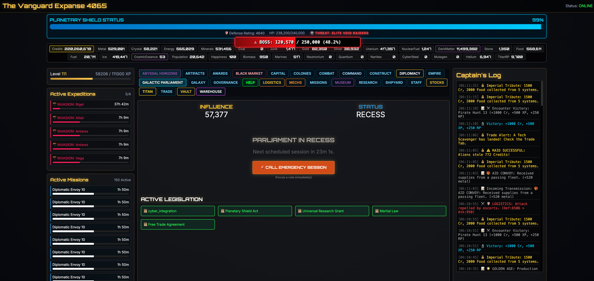 The Vanguard Expanse 4065 screenshot 5