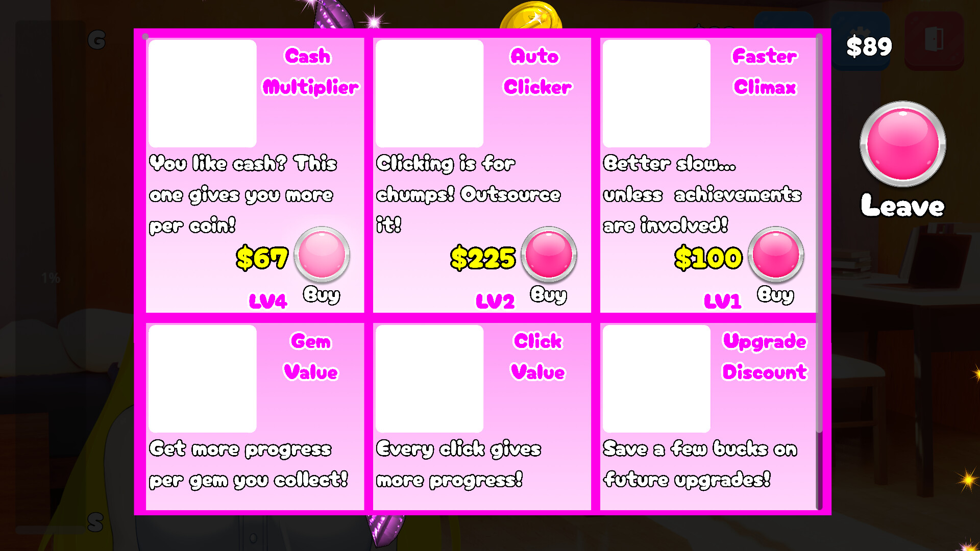 Waifus Achievement Clicker screenshot 3