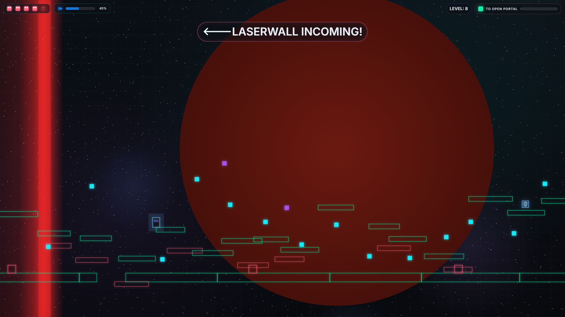POLLUX - Space Runner screenshot 1