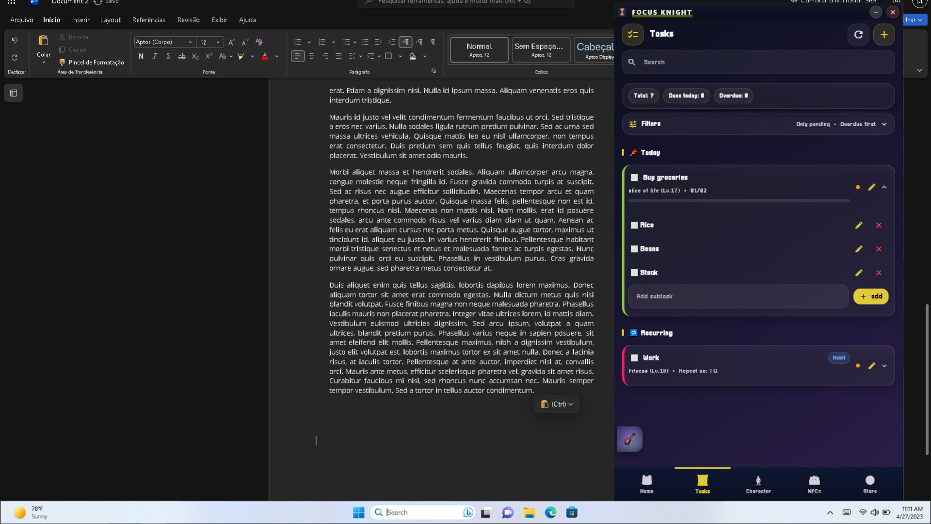 Focus Knight: Productivity RPG screenshot 6