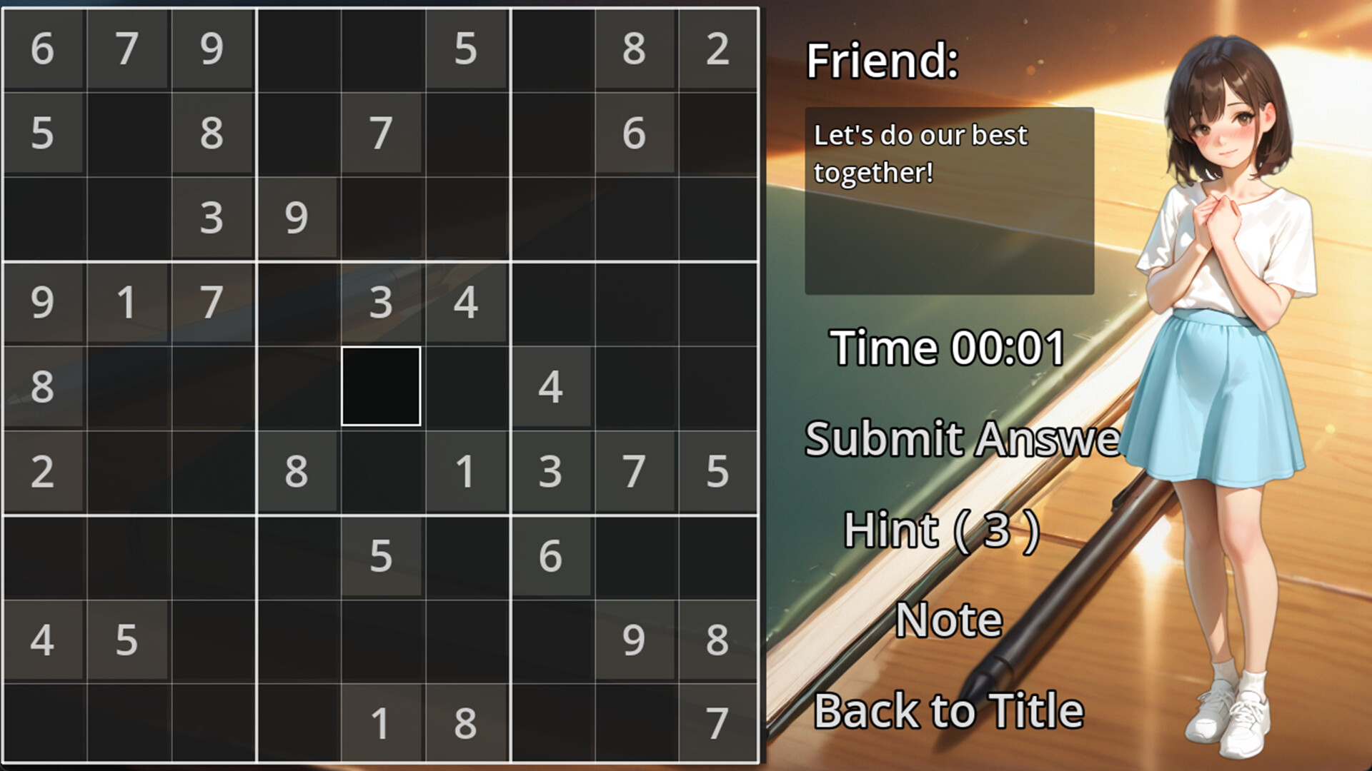Mesudoku screenshot 1