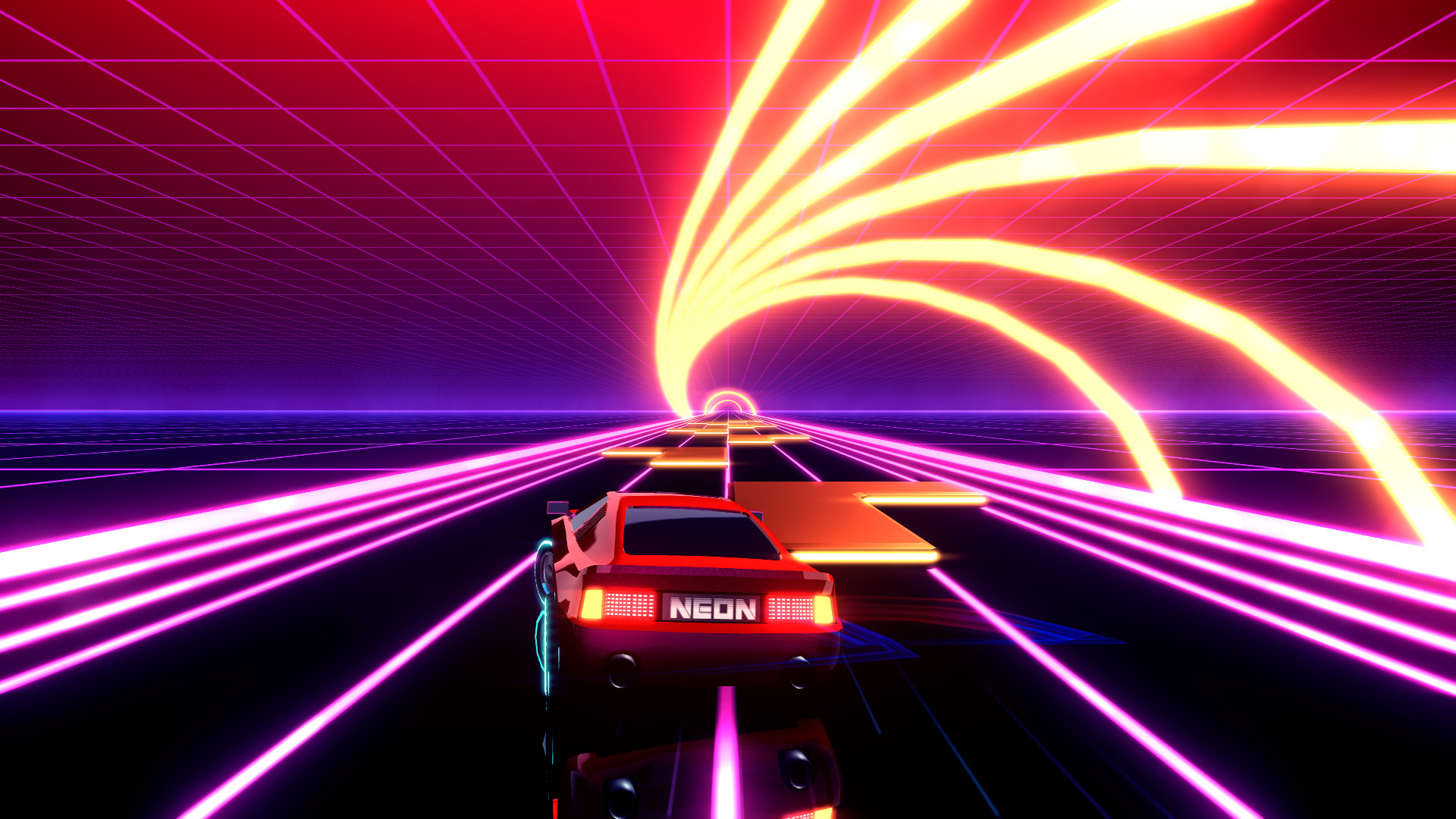 Neon Drive screenshot 2