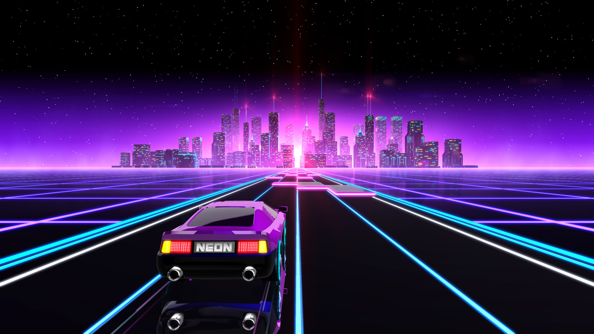 Neon Drive screenshot 1