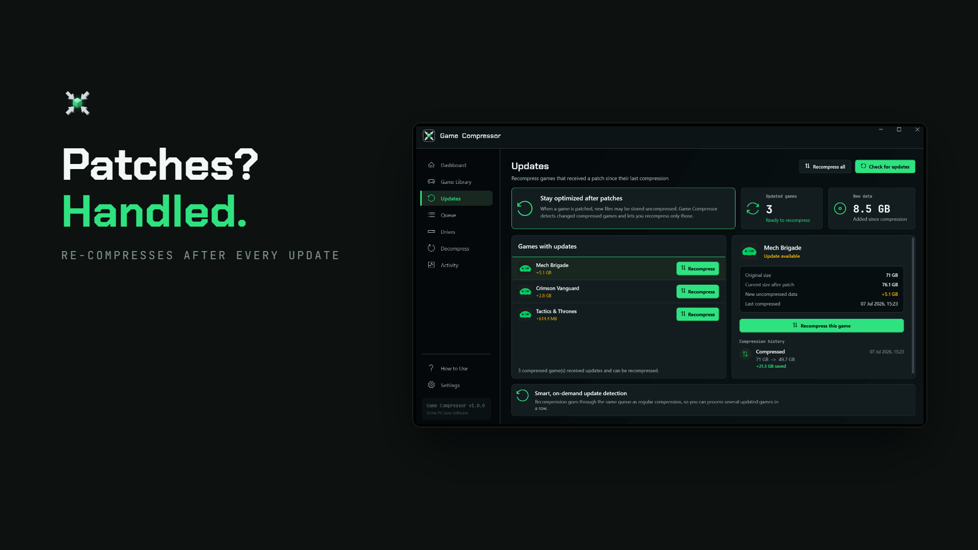 Game Compressor screenshot 3