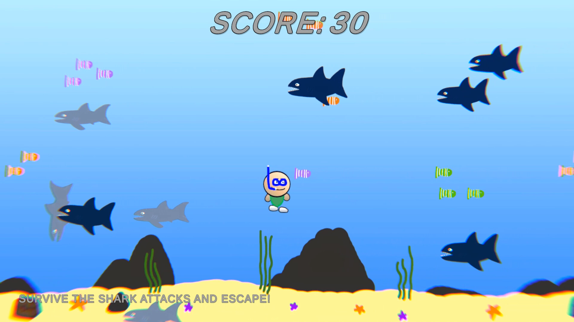 Dangerous Shark Depths screenshot 2